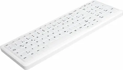 Produktbild von Contour Design Active Key AK-C7000, Kabelgebunden, USB, Scherenschalter, QWERTY, Weiß
