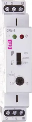 Obrázok produktu pre Schodiskový časový spínač 1Z+1R 230V AC CRM-4 002470012
