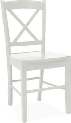 Image de Lot de 6 chaises de salle à manger et de cuisine CD-56, blanc