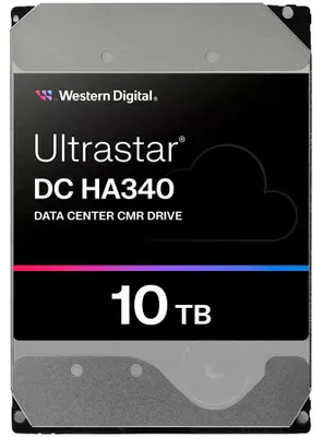 Zdjęcie produktu dla Western Digital Ultrastar DC HA340, 10 TB, 7200 RPM, 512 MB, 3.5", SATA