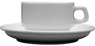 Image de 6x Tasse à café série Kaszub/ Hel, porcelaine 0,2 litre