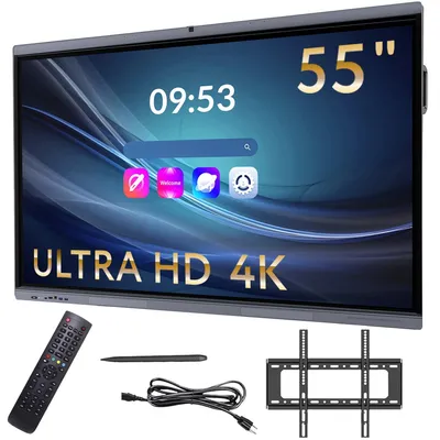 Produktbild von XORO MeetingPad 55" – 4K Smartboard mit Android 13, 48 MP Kamera, Touchscreen & WLAN