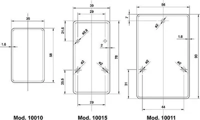 Obrázek produktu pro Mýdlenka – černá – 90 x 56 x 22 mm