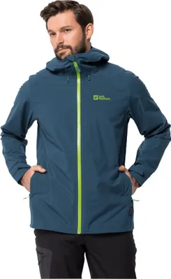 Produktbild von Jack Wolfskin HIGHEST PEAK JACKET M dark sea (1115131_1274)