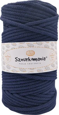 Produktbild von Baumwollkordel mit einem Kern 5mm 100m, Makrameegarn, Makrameekordel, Häkelkordel, Makrameekordel, Naturgarn, 5mm Kordel, geflochtene Baumwollkordel,
