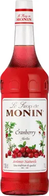 Zdjęcie produktu dla Syrop żurawinowy Monin z naturalnymi aromatami 1000 ml