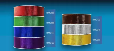 Produktbild von Aksa Band 2250 Gold Metallic 12mm Breite