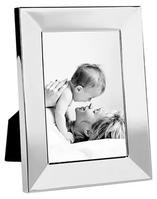 Produktbild von FINK Bilderrahmen THEA 10x15 cm - Fotorahmen aus Stahl versilbert mit Glas, silberfarben, für Schreibtisch und Wand