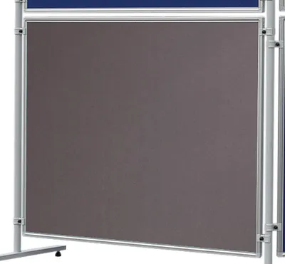Immagine prodotto di Divisorio in feltro 150 x 120 cm grigio