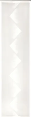 Produktbild von Neutex Schiebevorhang mit Alupaneelwagen mit Beschwerungsstab Rubin-S-60 H x B 245 x 60 cm wollweiß
