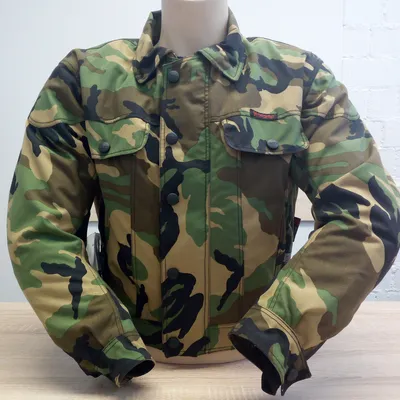 Produktbild von Modeka Detroit Jacke tarngrün S