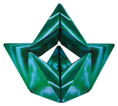 Produktbild von MoYu Magnetic Folding Cube Green Denkspiel
