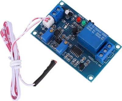 Obrázek produktu pro 12V DC modul relé pro řízení osvětlení s nastavitelným zpožděním a fotorezistorovým detektorem světla
