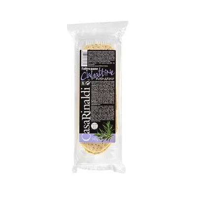 Image de Casa Rinaldi Ciabattine galettes de pain plat au romarin 140g