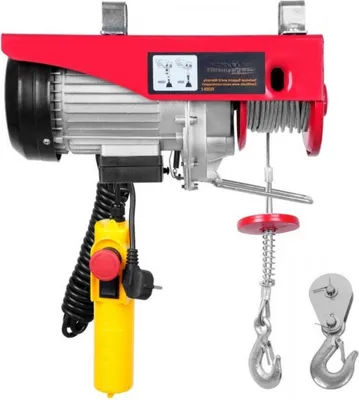 Immagine prodotto di Livellatrice elettrica - 300-600 kg - Attrezzatura con cavo - 12 m di altezza di sollevamento - 10 m/min - Con telecomando