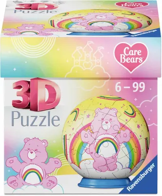 Immagine prodotto di Puzzle 3D a forma di pallina Glücksbärchis: Hurrabärchi
