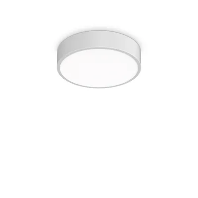 Produktbild von Zeitgenössische Deckenleuchte Ray Metall Weiß Led Integriert 13W 3000K Ip44