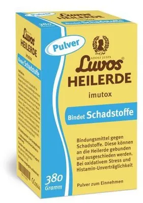 Zdjęcie produktu dla Luvos glinka lecznicza imutox proszek 380 g