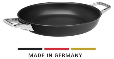 Produktbild von WMF Profi 17.7134.6021, Rund, Schwarz, Steak Profi, 400 °C, Edelstahl, Keramik, Gas, Induktion