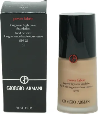 Produktbild von Giorgio Armani power fabric longwear high cover Foundation # 3,5