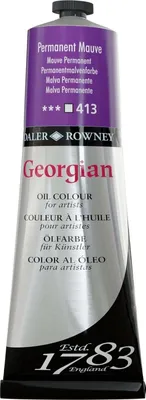 Zdjęcie produktu dla Daler Rowney Georgian Farba olejna Permanent Mauve 225 ml 1 szt.