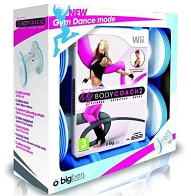Immagine prodotto di Videohra MY BODY COACH + dvě činky pro Nintendo Wii