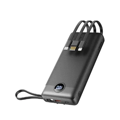 Obrázok produktu pre VEGER Powerbank C20 - 20 000 mAh (Micro + typ C + iPhone) rýchle nabíjanie Čierna (W2047)