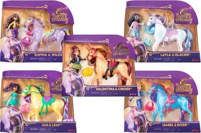 Zdjęcie produktu dla Unicorn Academy Ava & Leaf, Lalka modowa, Damski, 4 lat(a), Dziewczyna, 115 mm, 180 g