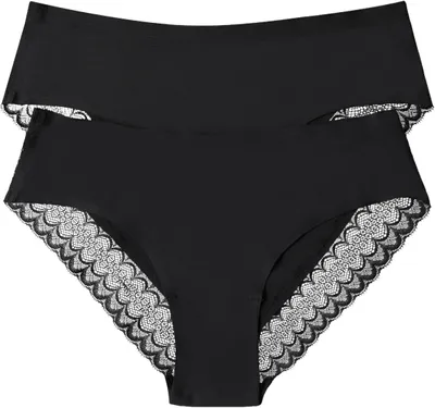 Immagine prodotto di ESOTIQ, slip da donna, modello Parisa, confezione da 2, taglia M