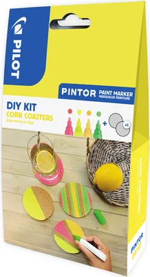 Produktbild von PINTOR DIY-Set Korkuntersetzer 4.5 (M)
