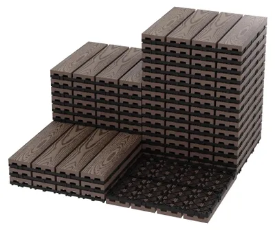 Obrázek produktu pro Dlažba na terasy, voděodolná, protiskluzová, v barvě kávy