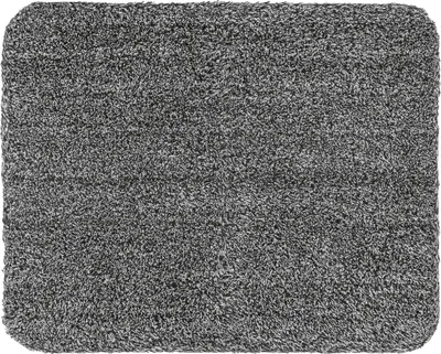 Image de ASTRA 601/3540 Paillasson, absorbant, 100% coton, 60 x 75 cm, lavable, anthracite (1 pièce)