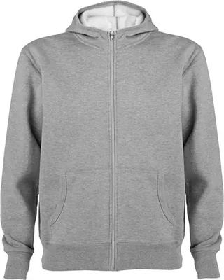 Immagine prodotto di Roly CQ6421 | Giacca Montblanc con cappuccio - Colore: Heather Grey 58 - Taglia: L