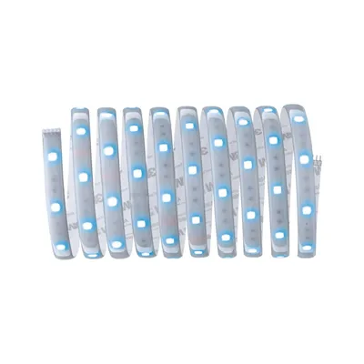 Produktbild von Paulmann MaxLED 250, Universalstreifenleuchte, Ambiente, Drinnen, Silber, IP44, Blau, Grün, Rot, Weiß