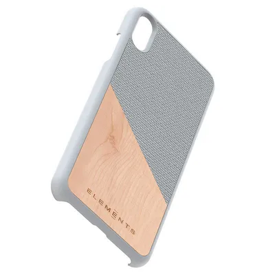 Obrázek produktu pro Nordic Elements Original Hel - dřevěné pouzdro pro iPhone Xs Max (světle šedé)