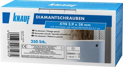 Produktbild von Knauf Diamantschr. XTN 3,9 x 38 mm 250 Stück