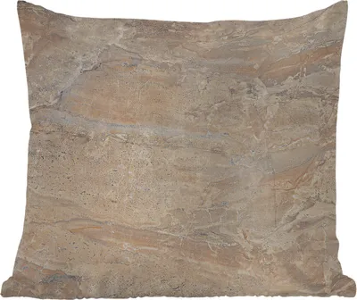 Produktbild von MuchoWow® Outdoor Kissen - Marmor - Kalk - Sand - Textur - 40x40 cm - Wetterfest - Lounge Kissen - Kopfkissen - Interieur - Polster mit Bild