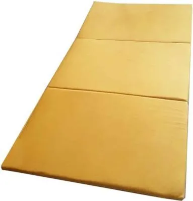 Produktbild von Turnmatte Klappbar Matratze 180X100X5 Velours Gelb