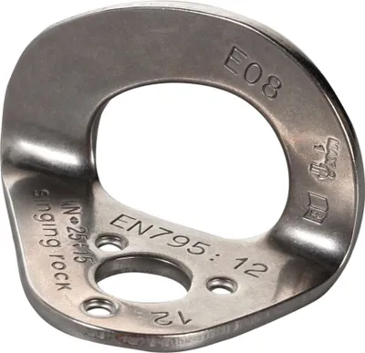 Produktbild von Singing Rock Multi Bohrhakenlasche Silber 12 mm Silber 12 mm