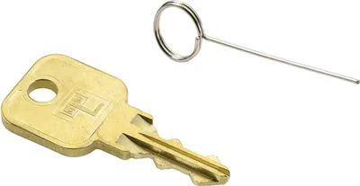 Produktbild von HETTICH Notöffnungsschlüssel und Codefindernadel - Fixcode, Stahl vernickelt