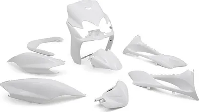 Produktbild von Str8 Verkleidungskit 9 Teile Weiß für Yamaha Jog R