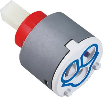 Produktbild von Beitz & Walz Kartusche 40  mm - flach - / Fab. Citec/ 2 Zapfen mit