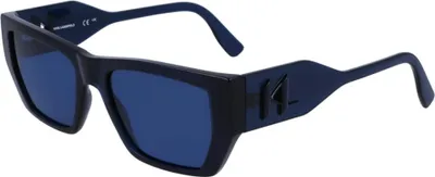 Produktbild von Karl Lagerfeld KL6123S Dark blue 54/18/140 Uni Sonnenbrillen