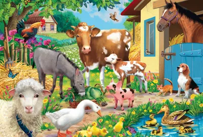 Productafbeelding van Dieren op een boerderij