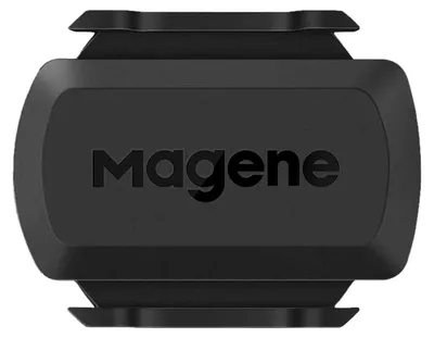 Zdjęcie produktu dla Magene S3 + czujnik prędkości i czujnik kadencji, ANT+ i Bluetooth 4.0 – bezprzewodowy czujnik obrotów koła do komputera rowerowego