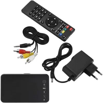 Produktbild von Socobeta HD Multimedia Player Audio Video HDMI 1080p IR-Fernbedienung 110V-240V (EU-Stecker)