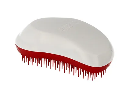 Zdjęcie produktu dla Tangle Teezer, Wet and Dry, biało-czerwona, 1 sztuka