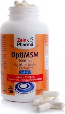 Immagine prodotto di ZeinPharma OptiMSM 1000 mg capsule, 120 capsule