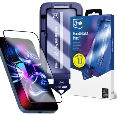 Obrázok produktu pre 3mk Hardglass Max – tvrdené sklo pre Apple iPhone 15 Pro Max