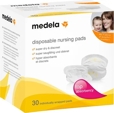 Image de Medela Coussinets d'allaitement jetables, paquet de 30